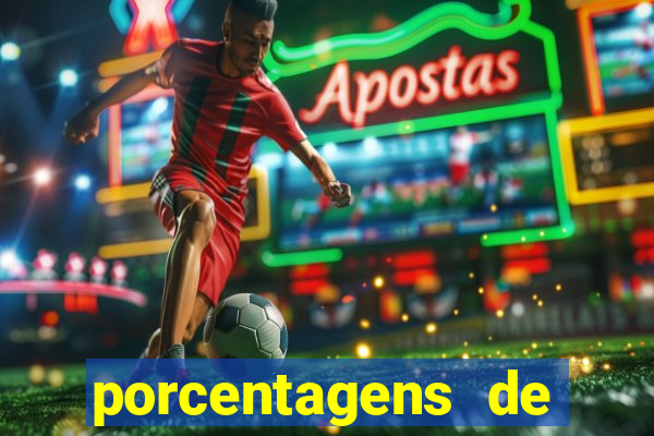 porcentagens de jogos pagantes